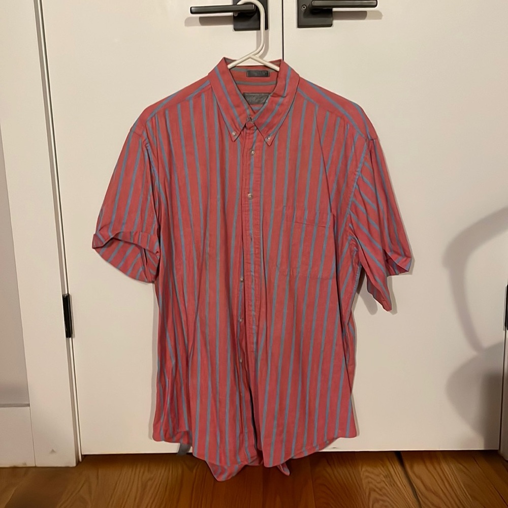 Lord and Taylor Short-Sleeve Button-Down